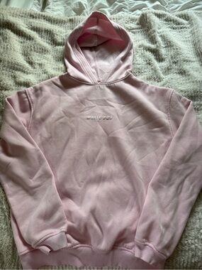 White Fox Boutique Light Pink Pullover Hoodie